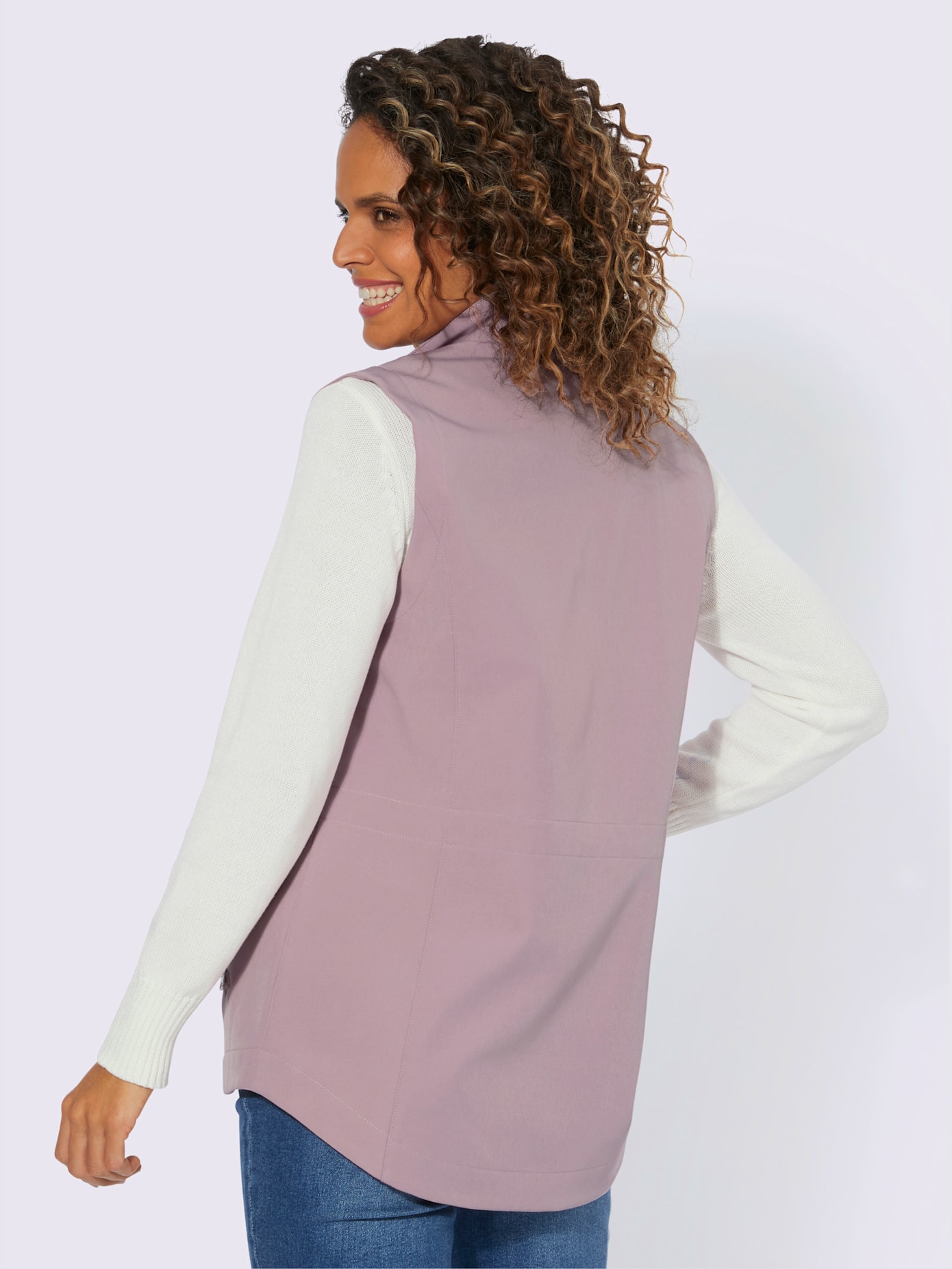 Gilet softshell inscription tendance à l'intérieur
