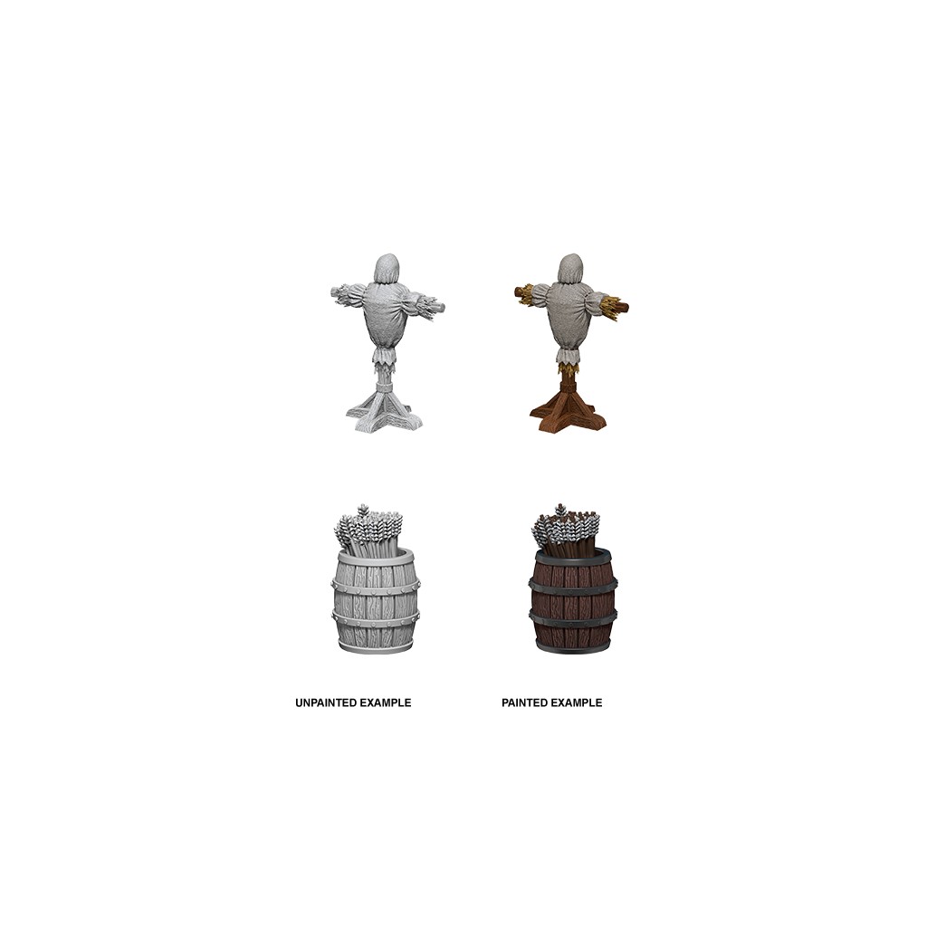 Wizkids Deep Cuts Unpainted Miniatures: Archery Range