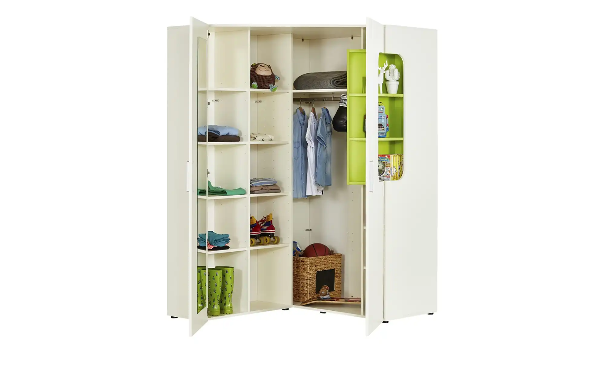 Eckkleiderschrank Maddox