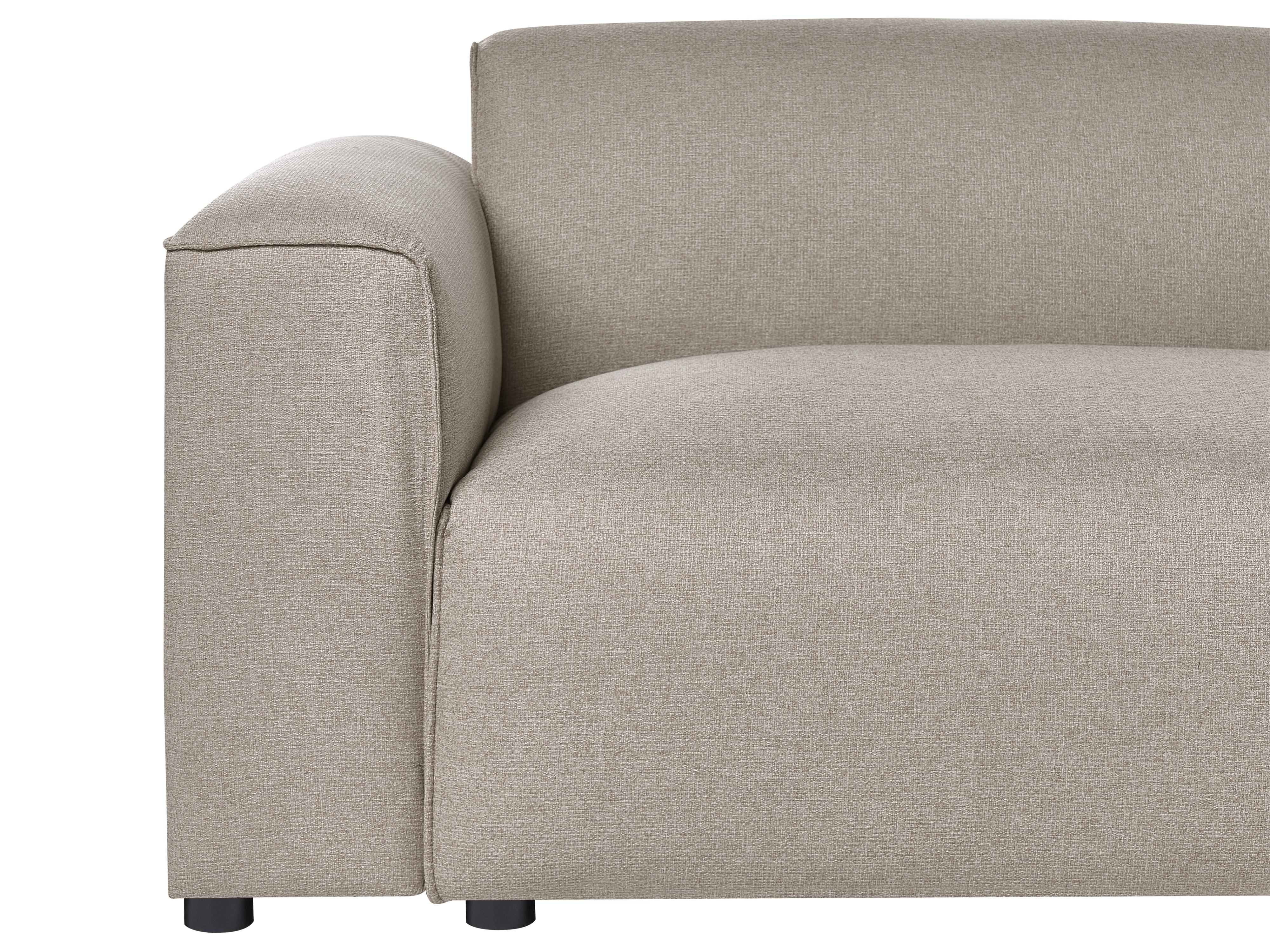 Hoekbank 3-zits FAABORG Stof Beige linkszijdig
