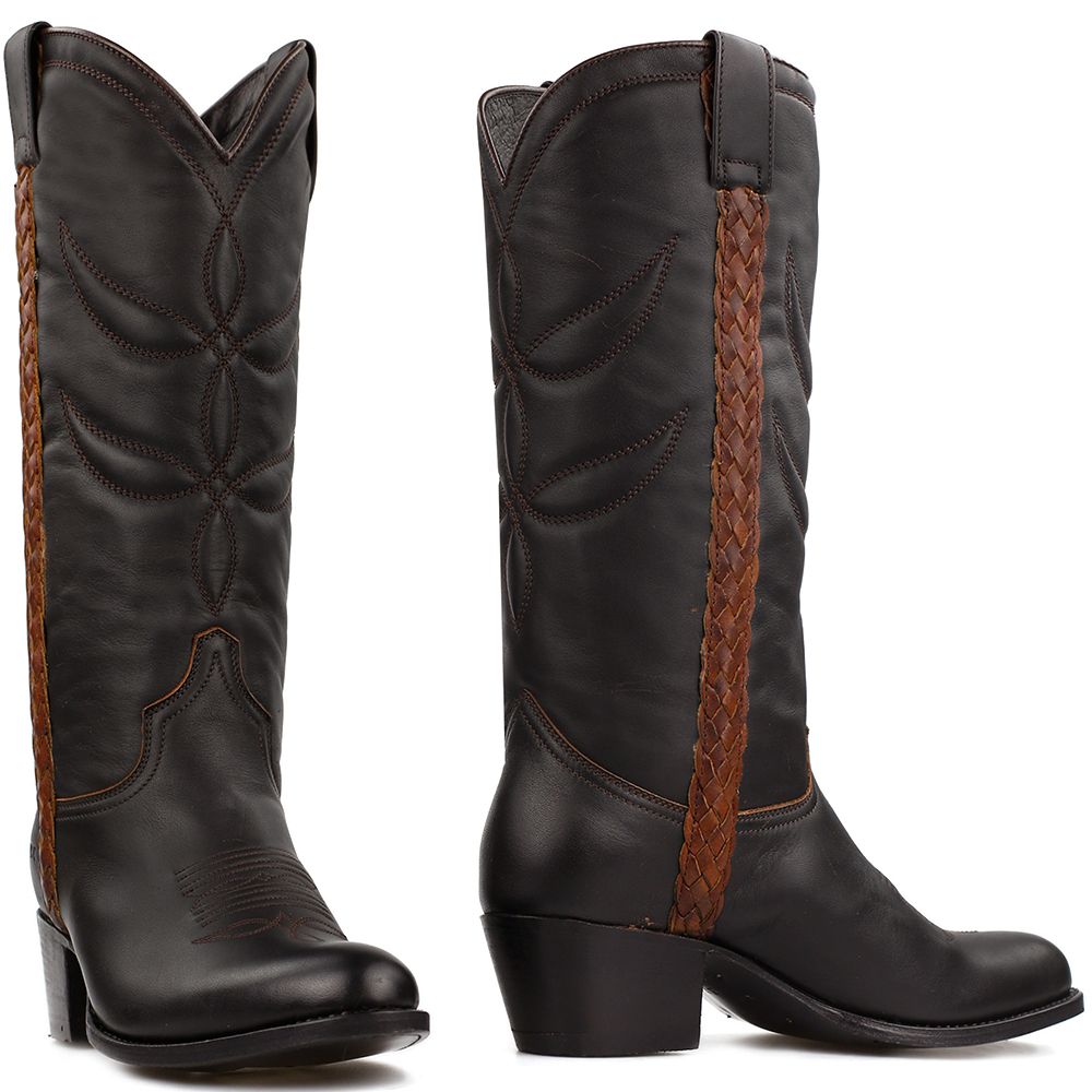 Sendra cowboyboots 12295 Negro Cuero