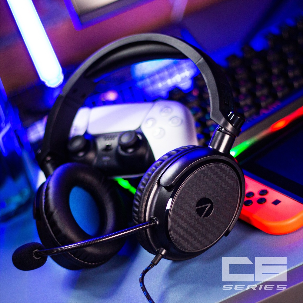 Stealth C6-100 Gaming-Headset für Xbox, PS4/PS5, Switch, PC & Mobilgeräte – Schwarz & Blau