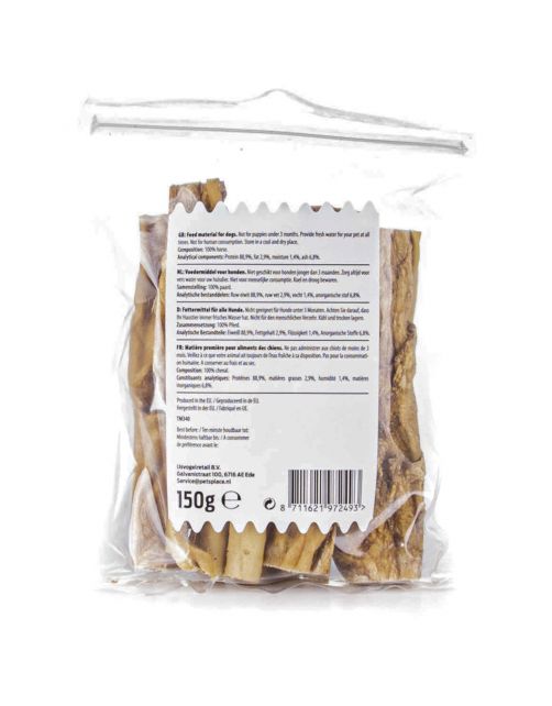 Timo Paardenkophuidstukjes - Hondensnacks - Paardenvlees 150 g