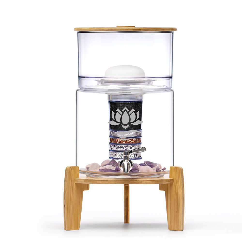 Lotus Vita Fontana Wasserfilter Wasserspender Kaito 8L - Klar