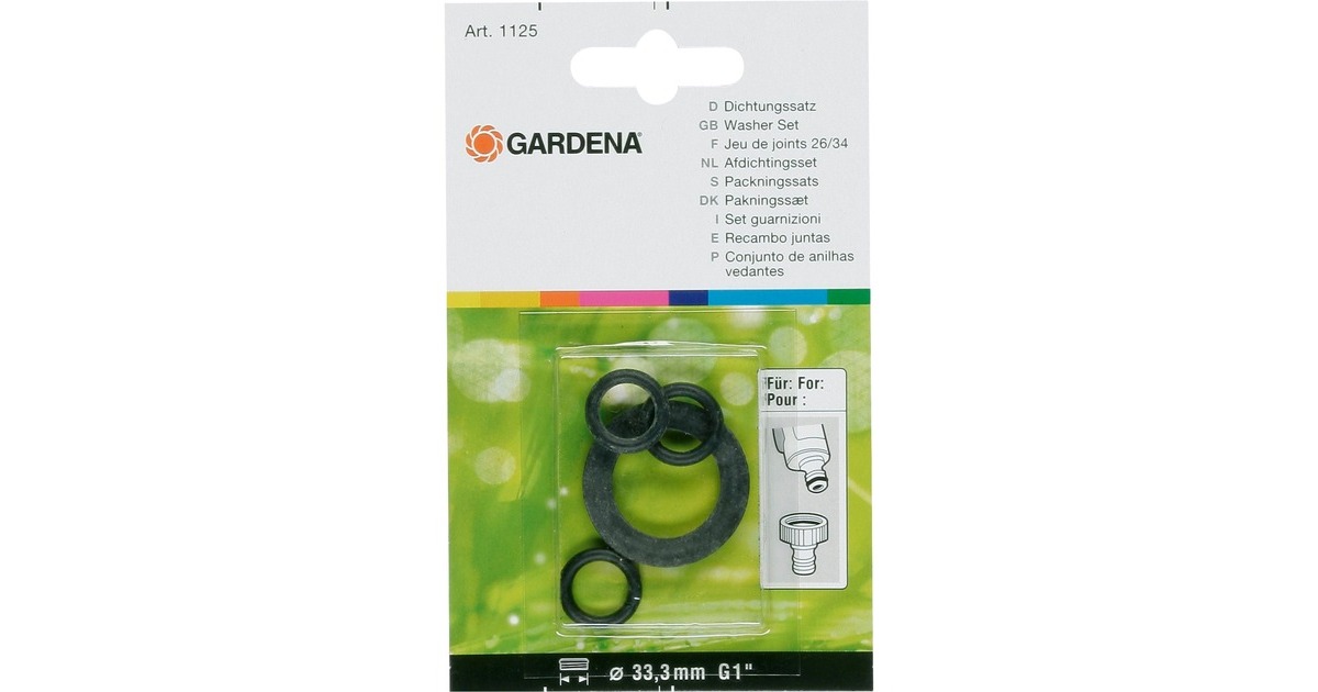 GARDENASet rubberringen afdichting  (1125-20)