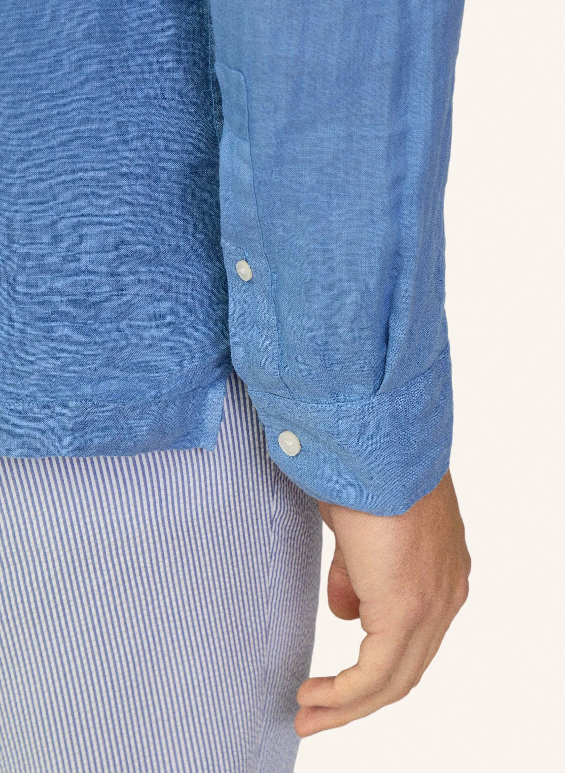 HACKETT LONDON Freizeithemd ESS GMD LINEN HALF PLK