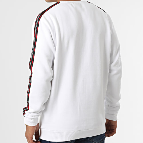 Sweat Crewneck Ellena Blanc Réfléchissant
