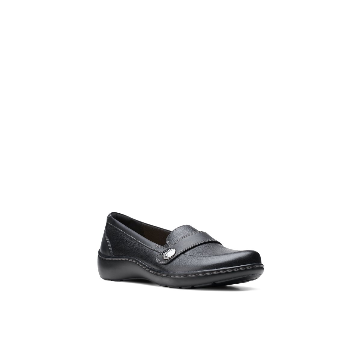 CLARKS-Cora_daisy_l-Flâneurs - Talon plat - Noir