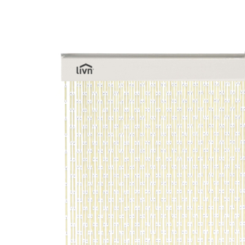 Livn deurgordijn Tube wit 100x230 cm