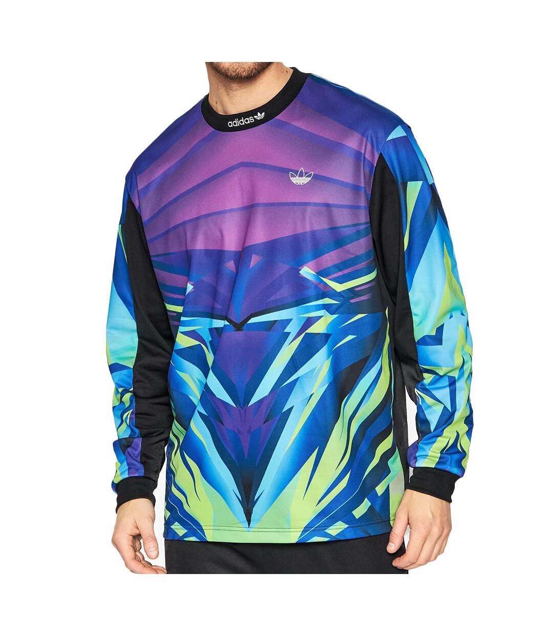 Maillot Manches longues Violet Homme Adidas Goalie