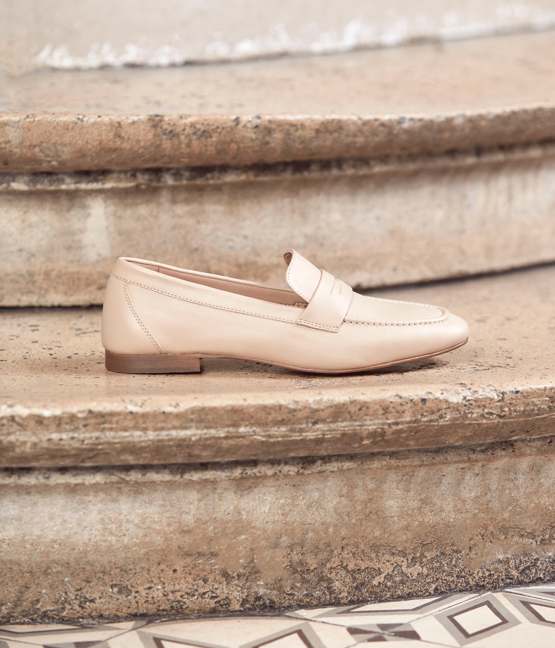 Mocassins beiges Judith