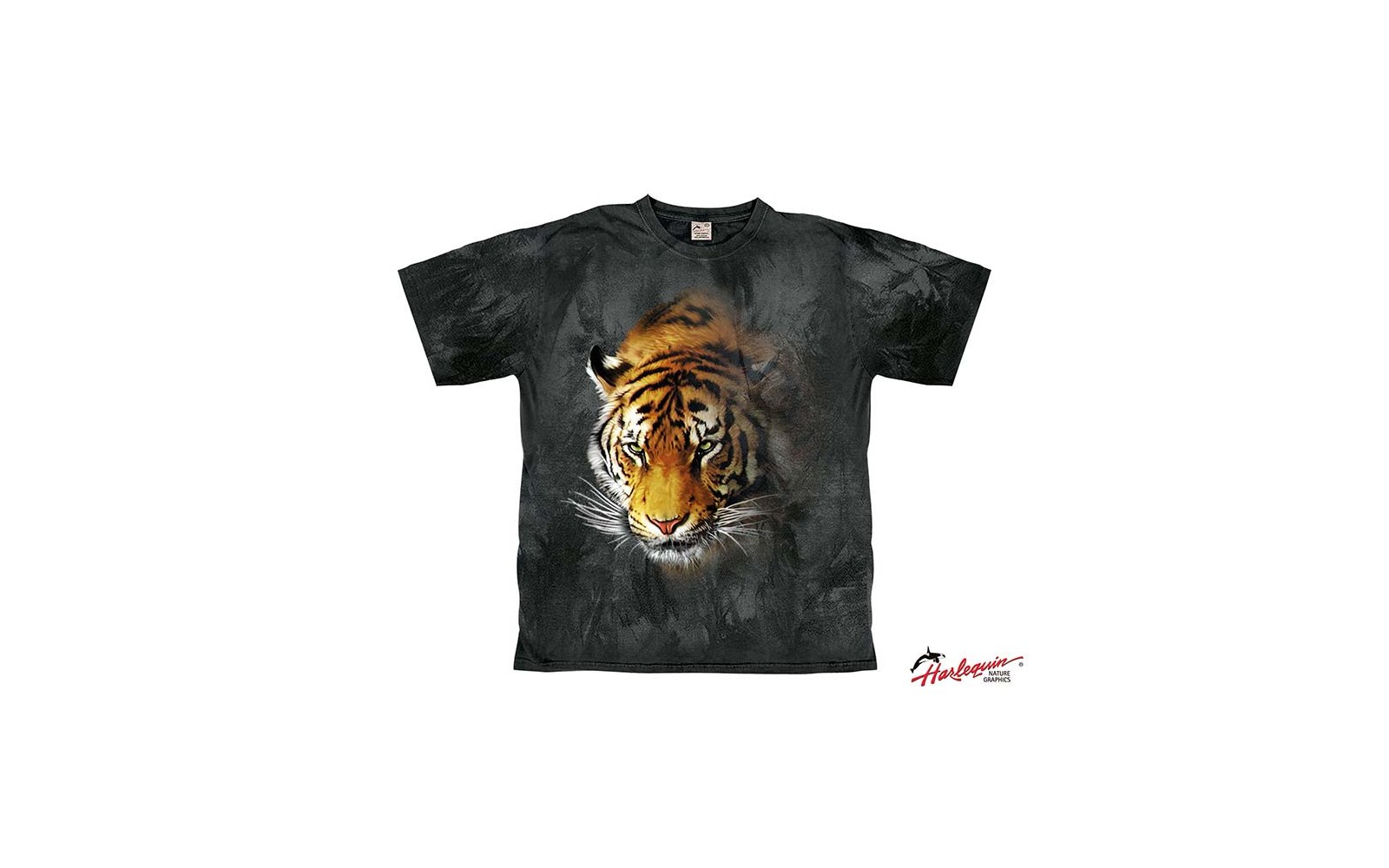 Harlequin Dark Night Tiger Slate Herren T-Shirt