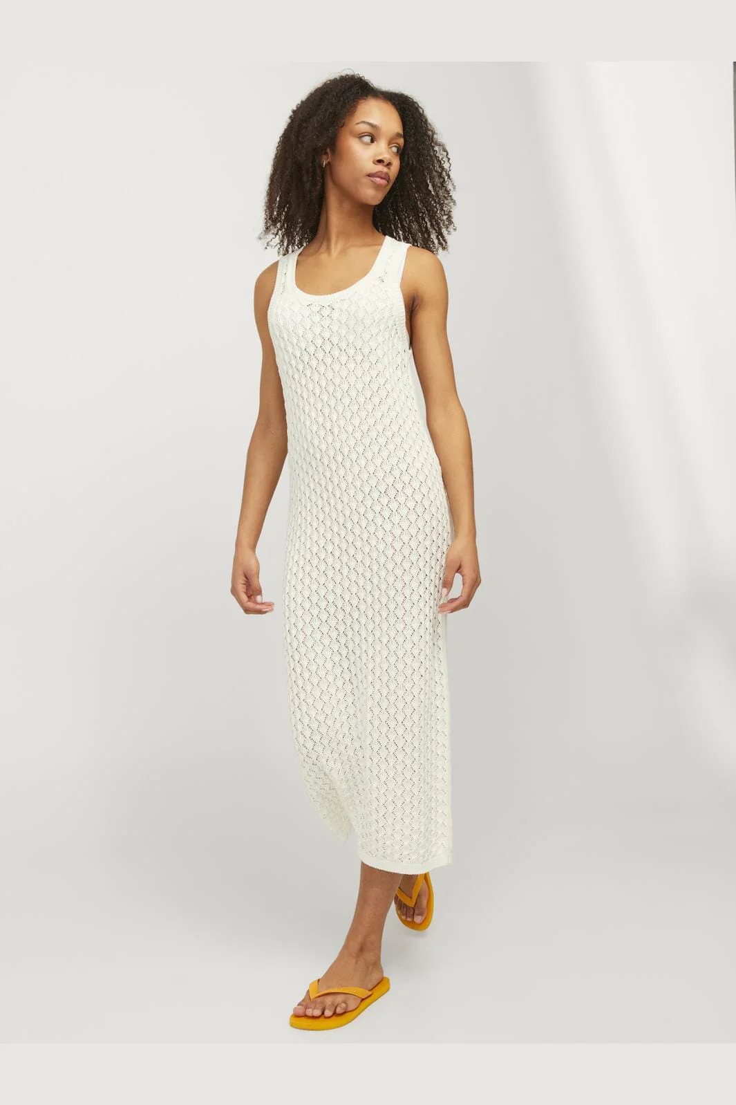 Jjxx Jxzuri Long Dress Knit 4519718 vanilla ice
