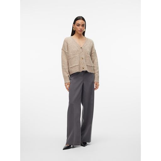 Vero Moda Ingrid Cardigan, Silver Mink, M