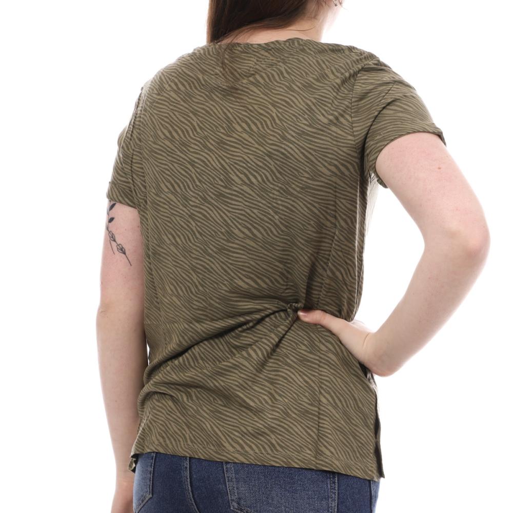 Lee Cooper T-shirt Kaki Femme Lee Cooper Odla 009514