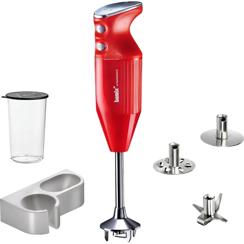 Batteur Bamix M200 MONO ROUGE MX1020003