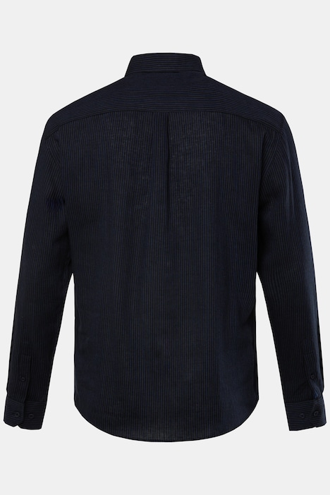 JP 1880 Streifenhemd, Langarm, Buttondown-Kragen, Modern Fit, bis 8 XL