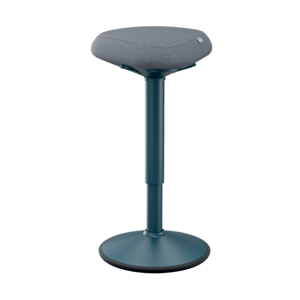 Kruk Actieve met gasveer 57-82 cm donkergrijs