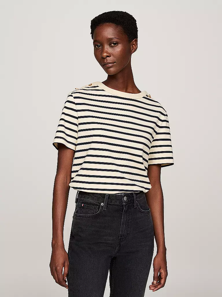 TOMMY HILFIGER T-Shirt creme
