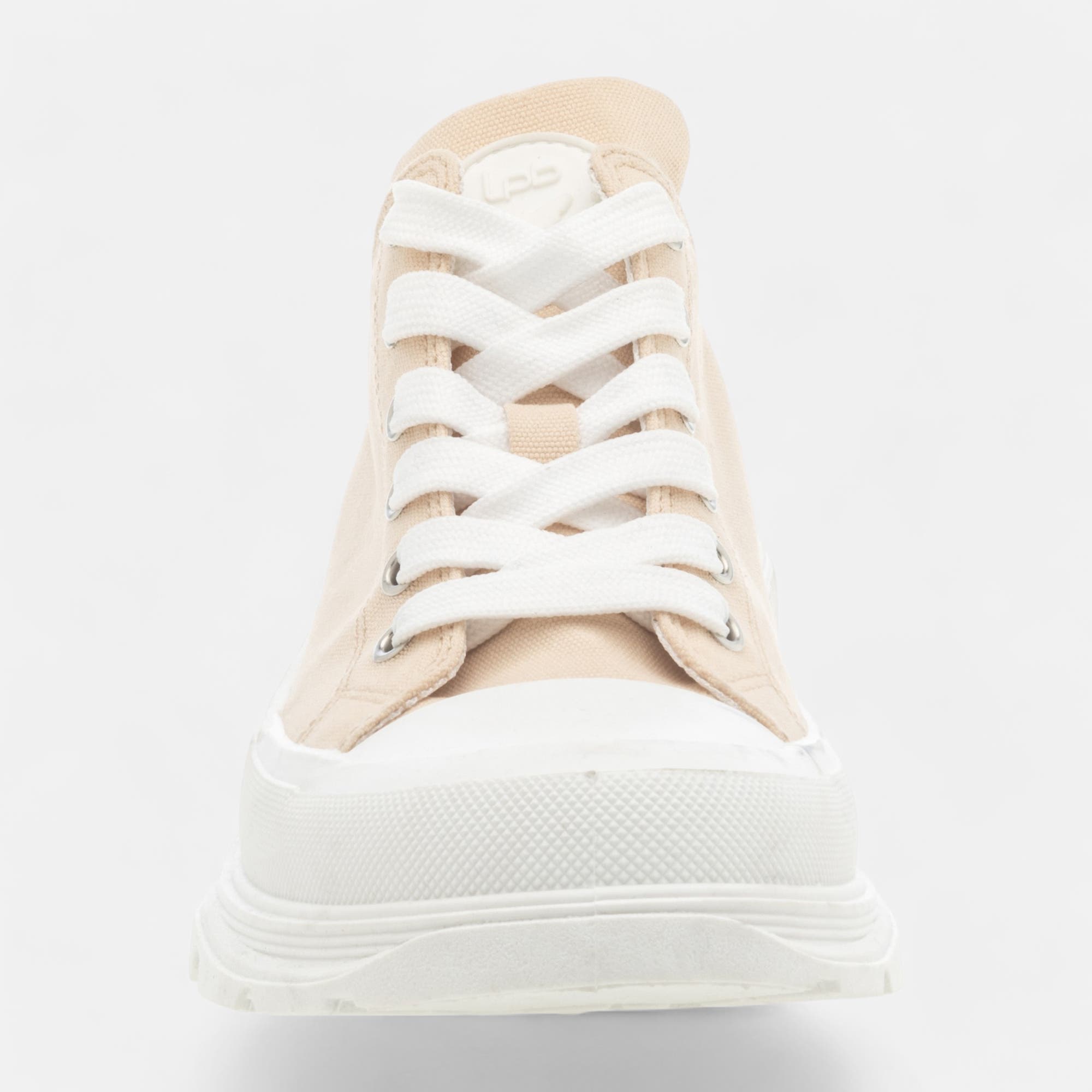 Baskets en toile Femme beige