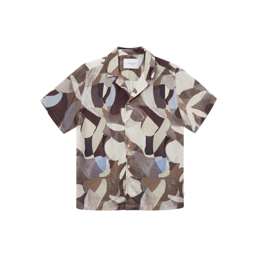 Les Deux Knox Skjorte, Desert Taupe/Ivory, S