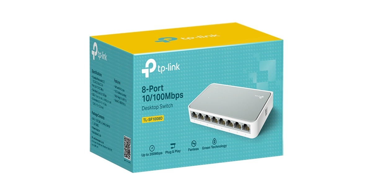TP-LinkTL-SF1008D switch  (Retail)
