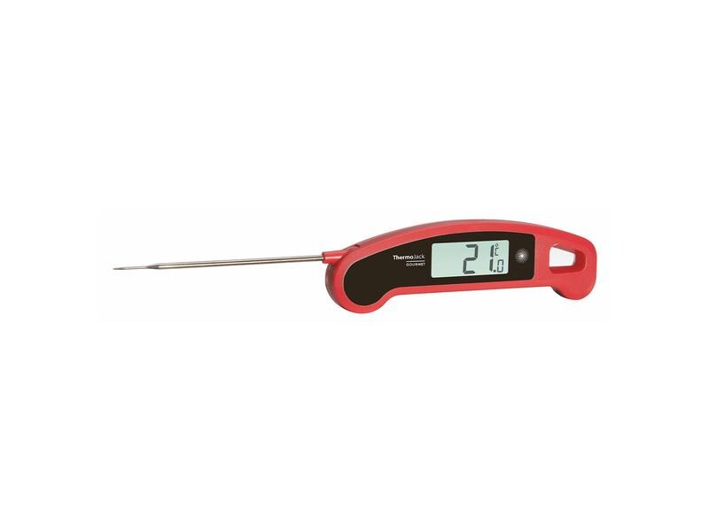 TFA Dostmann Einstichthermometer THERMO JACK GOURMET, Rot Profi Küchenthermometer