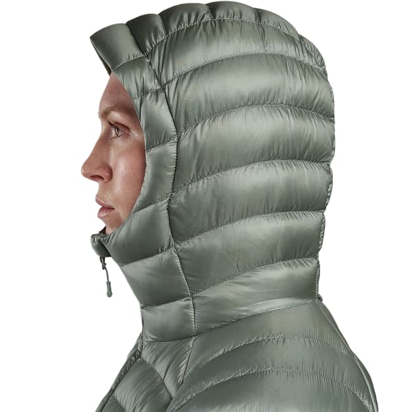 Doudoune randonnée MONTANE ANTI-FREEZE HOODIE W PALE SAGE