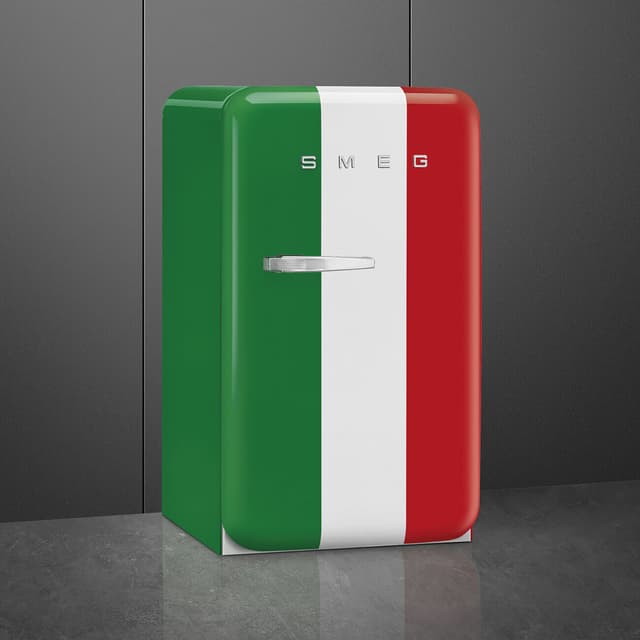 Smeg 50's Style køleskab FAB10HRDIT6 (Italiensk flag)