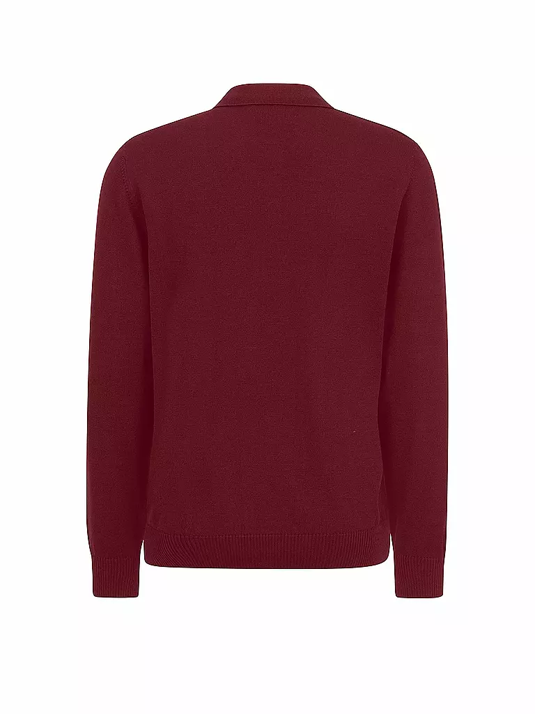 MAERZ Polo-Pullover rot