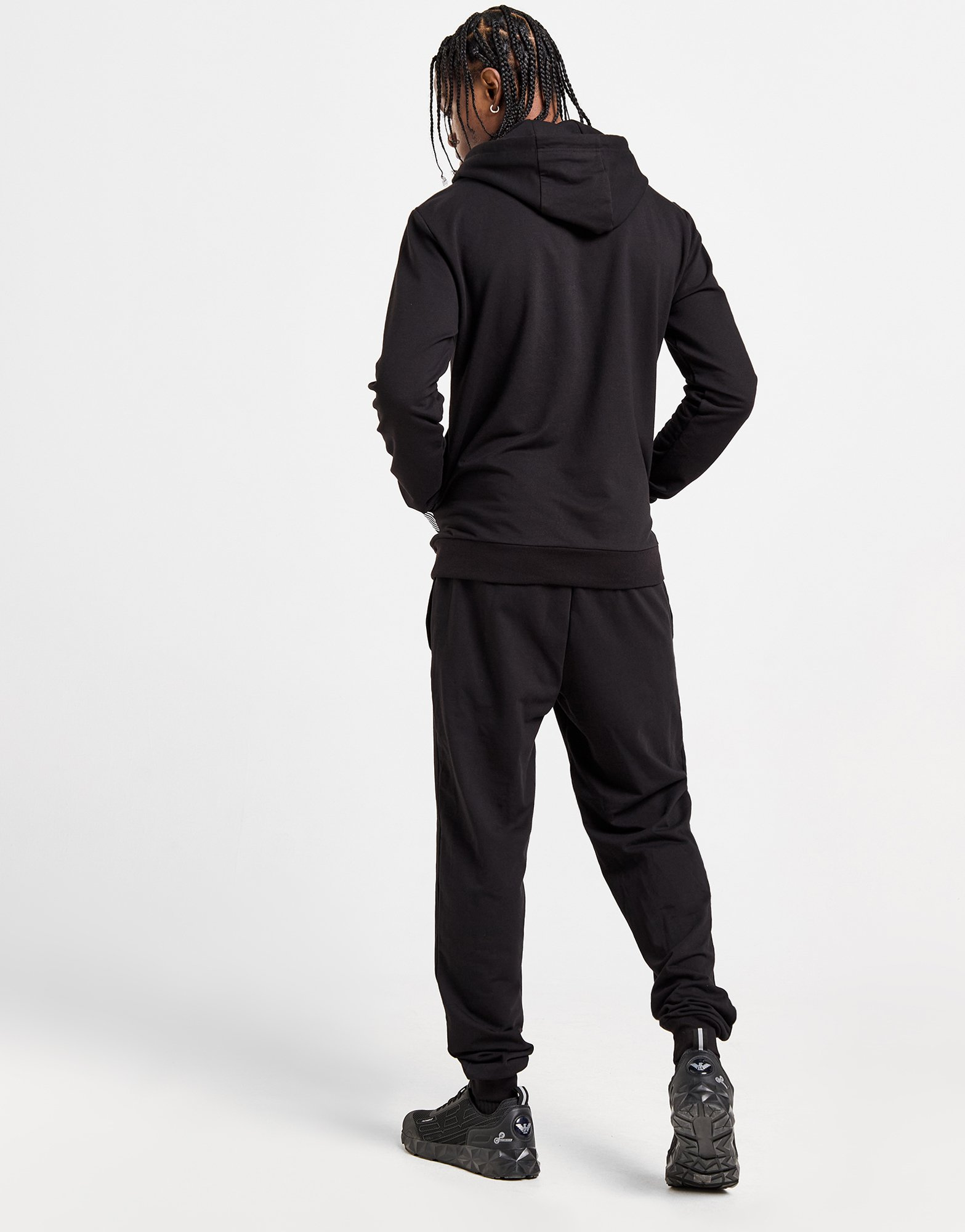 Emporio Armani EA7 Ensemble de survêtement Zippé 7 Lines Homme