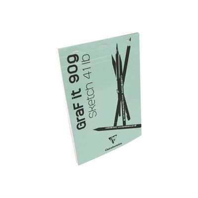 Clairefontaine Graf It - Carnet de croquis - 80 feuilles - A5 - 90 gr - disponible dans différentes couleurs