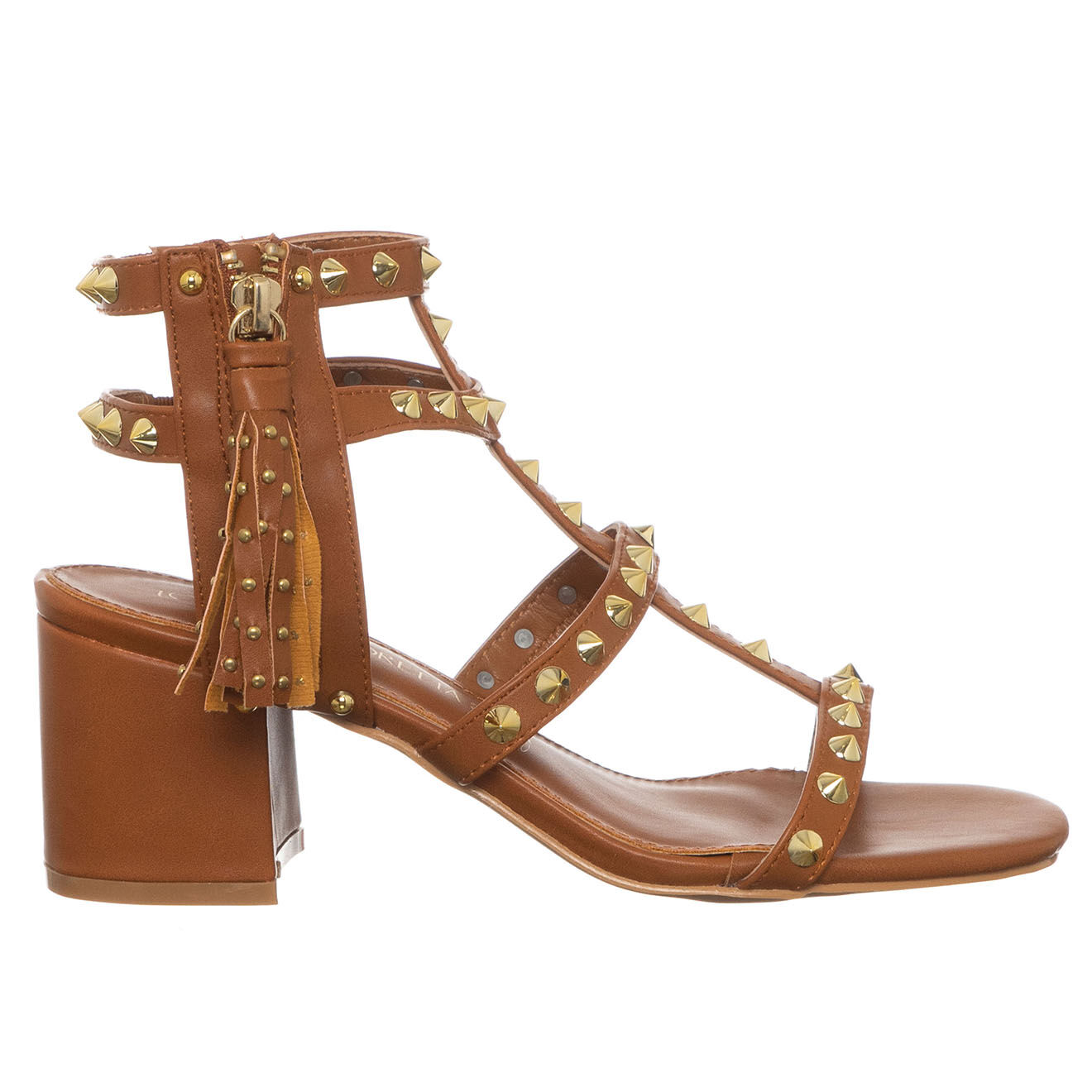 Loretta by Loretta Sandales Tiziana marron - Talon 6 cm