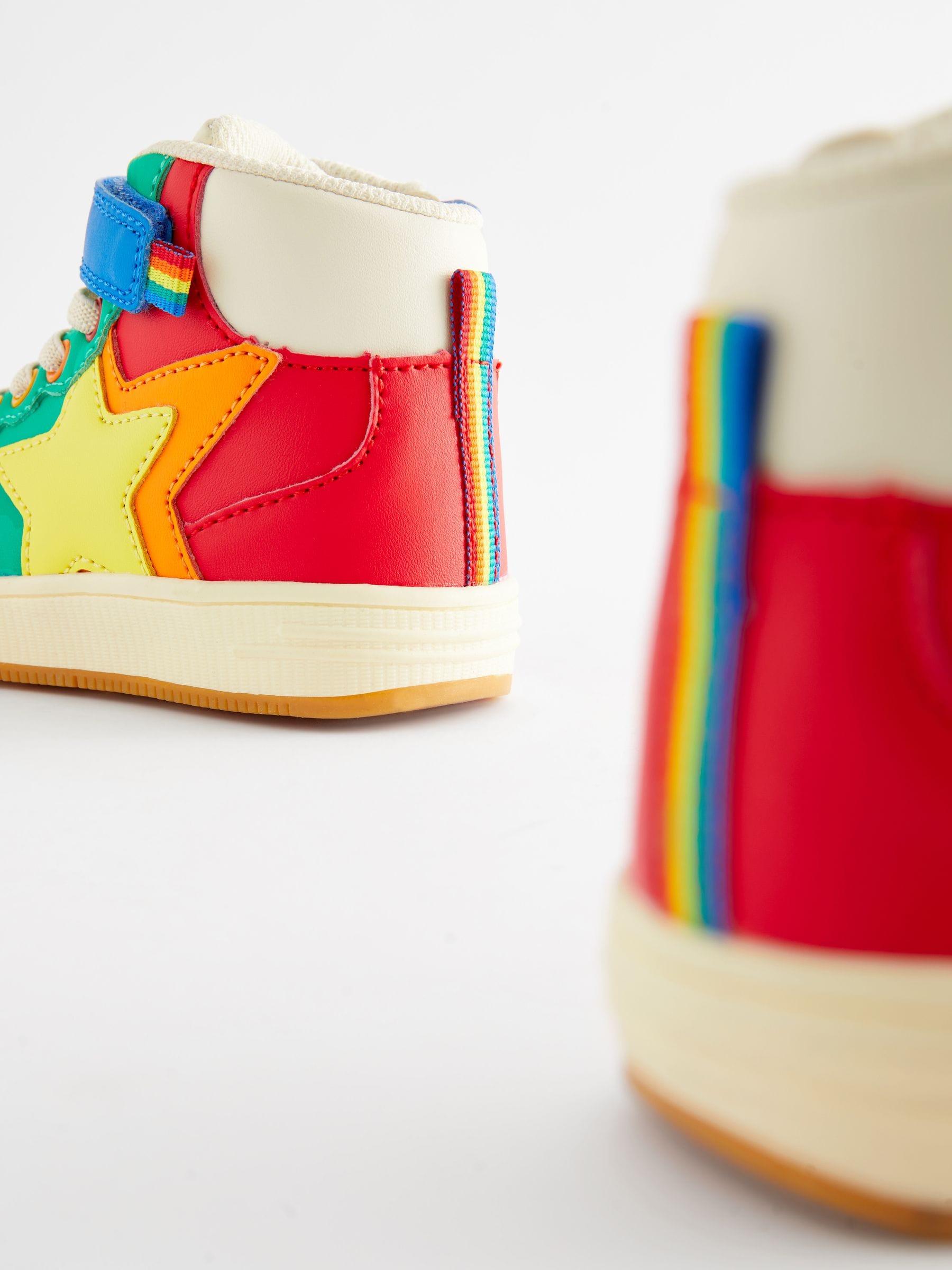 Meerkleurig - Little Bird by Jools Oliver - Hoge sneakers met sterren