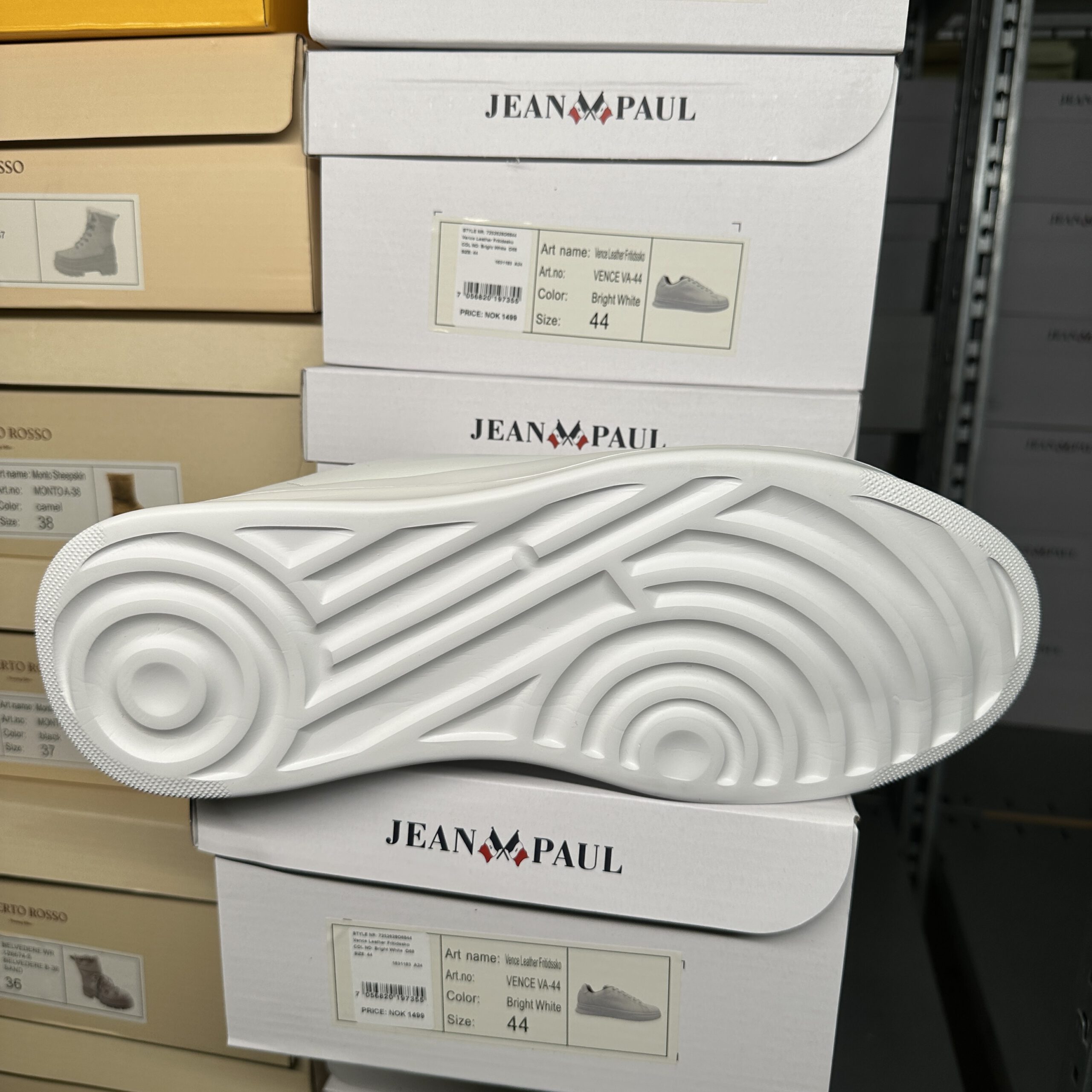 Jean Paul - Vence M Leather Bright White