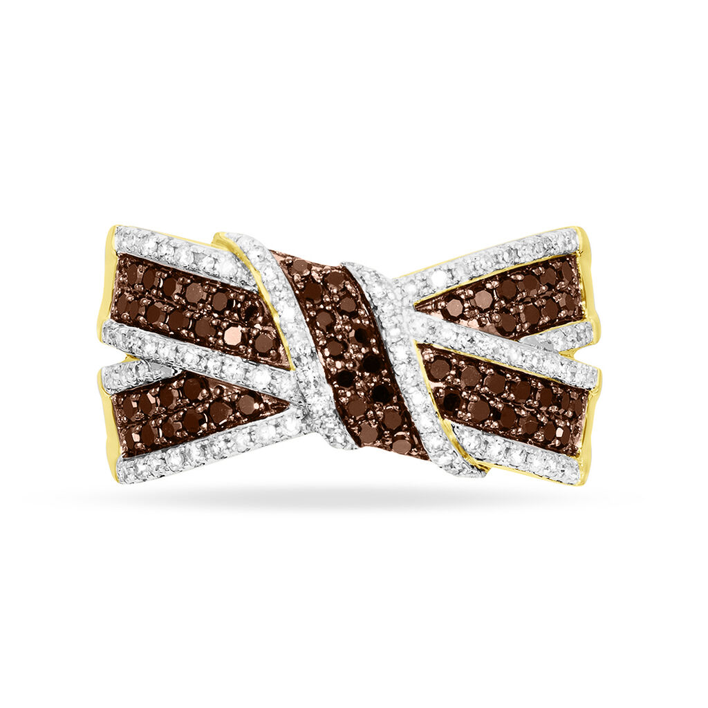 Bague Agnes Or Jaune Diamant