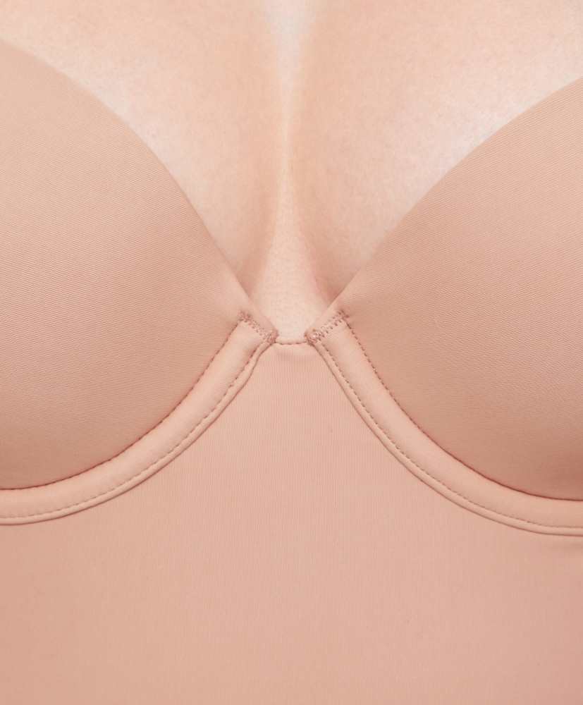 Body sem costas com alças, poliamida