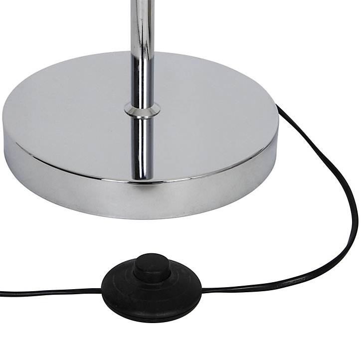 Lampadaire Phaidros GoodHome G9 argent brillant