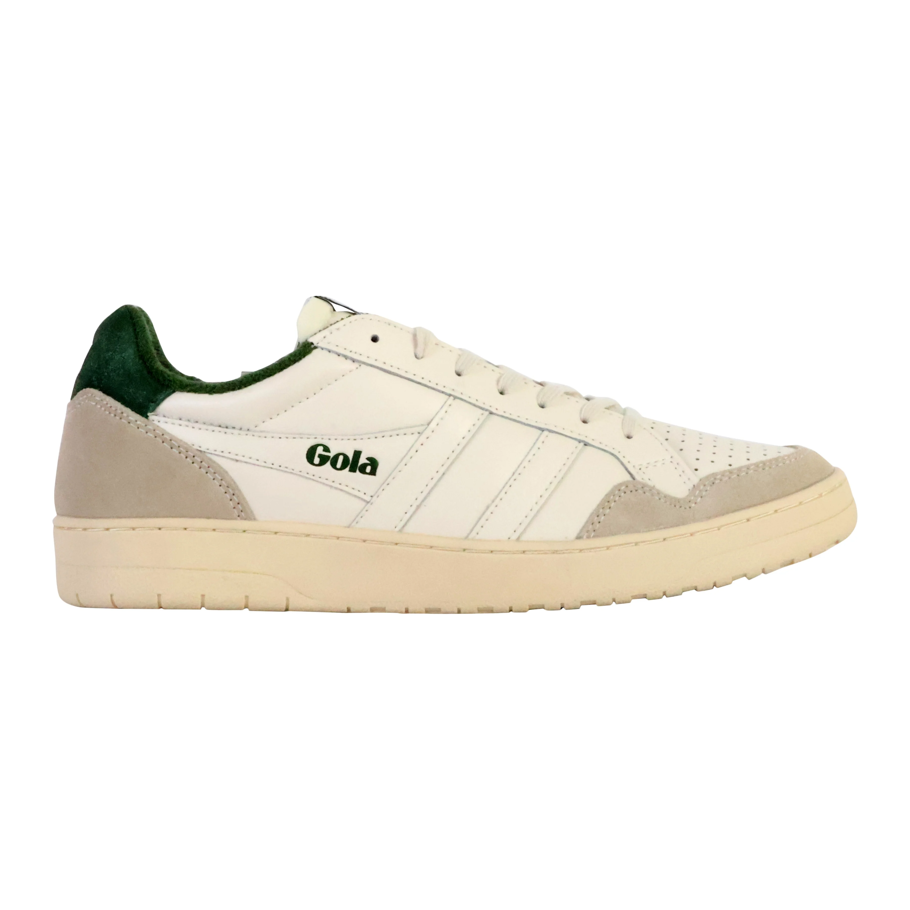 Baskets basses suede | Vert
