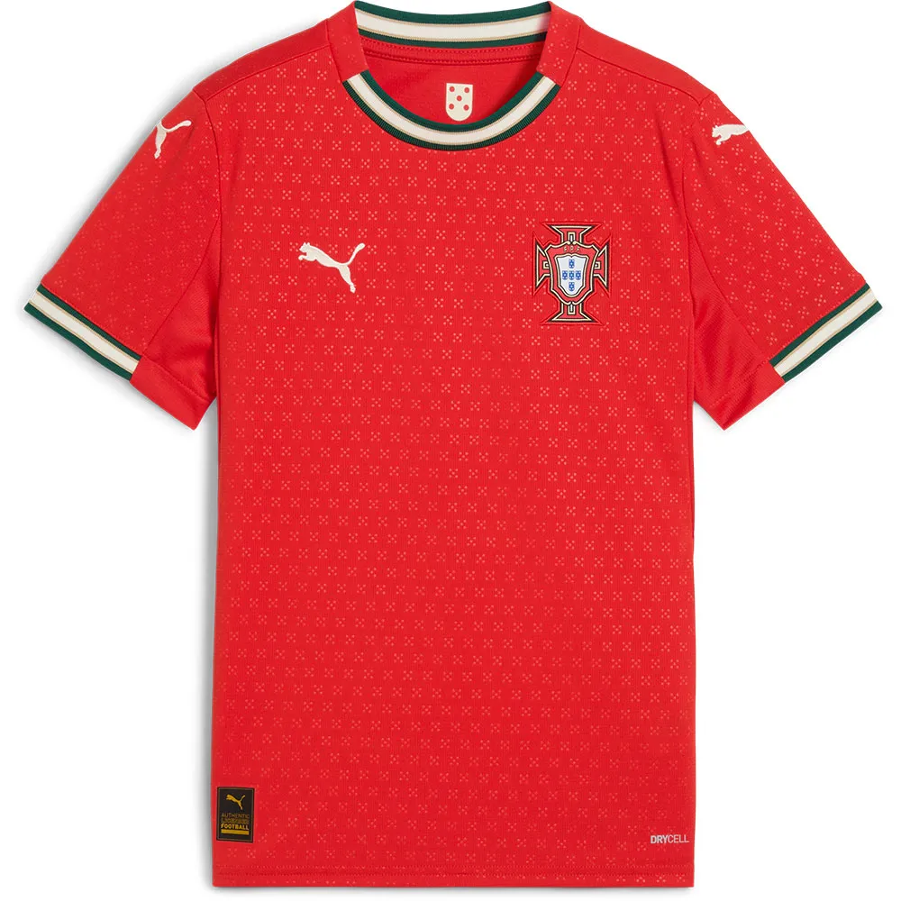 Puma FPF Portugal Replica Heim Junior-Kurzarm-T-Shirt