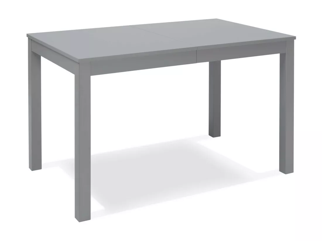 Traffic Table Extensible (130/210 x 80 cm) en Mélamine Gris Foncé