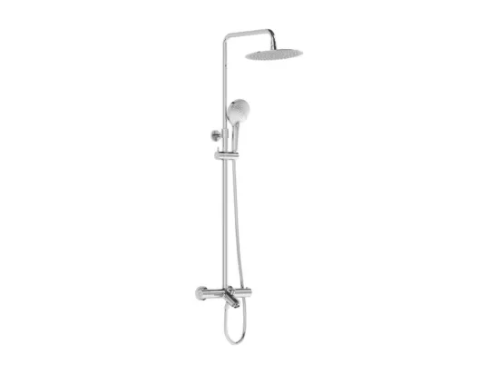 Colonne de douche ou bain douche thermostatique VITRA Aquaheat Bliss 250