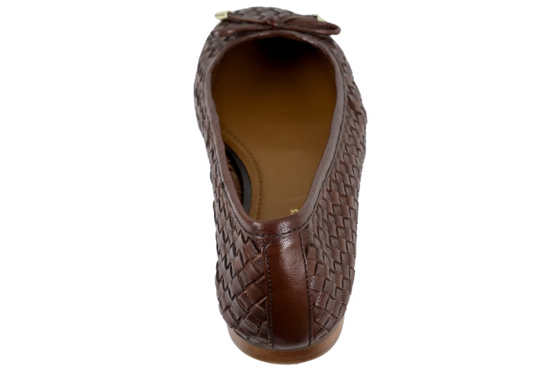 COPENHAGEN SHOES LUCIE DARK BROWN BALLERINA