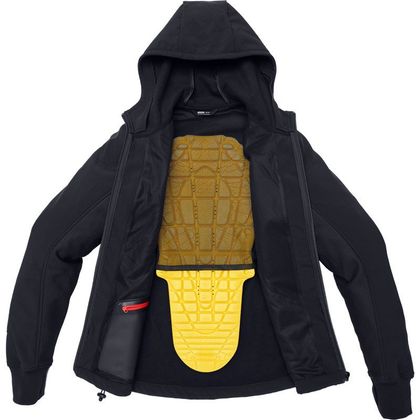 Blouson Spidi HOODIE ARMOR EVO - Noir