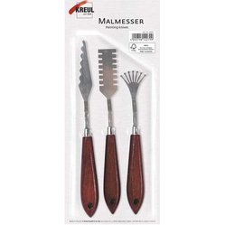 Couteau à peindre, set de 3