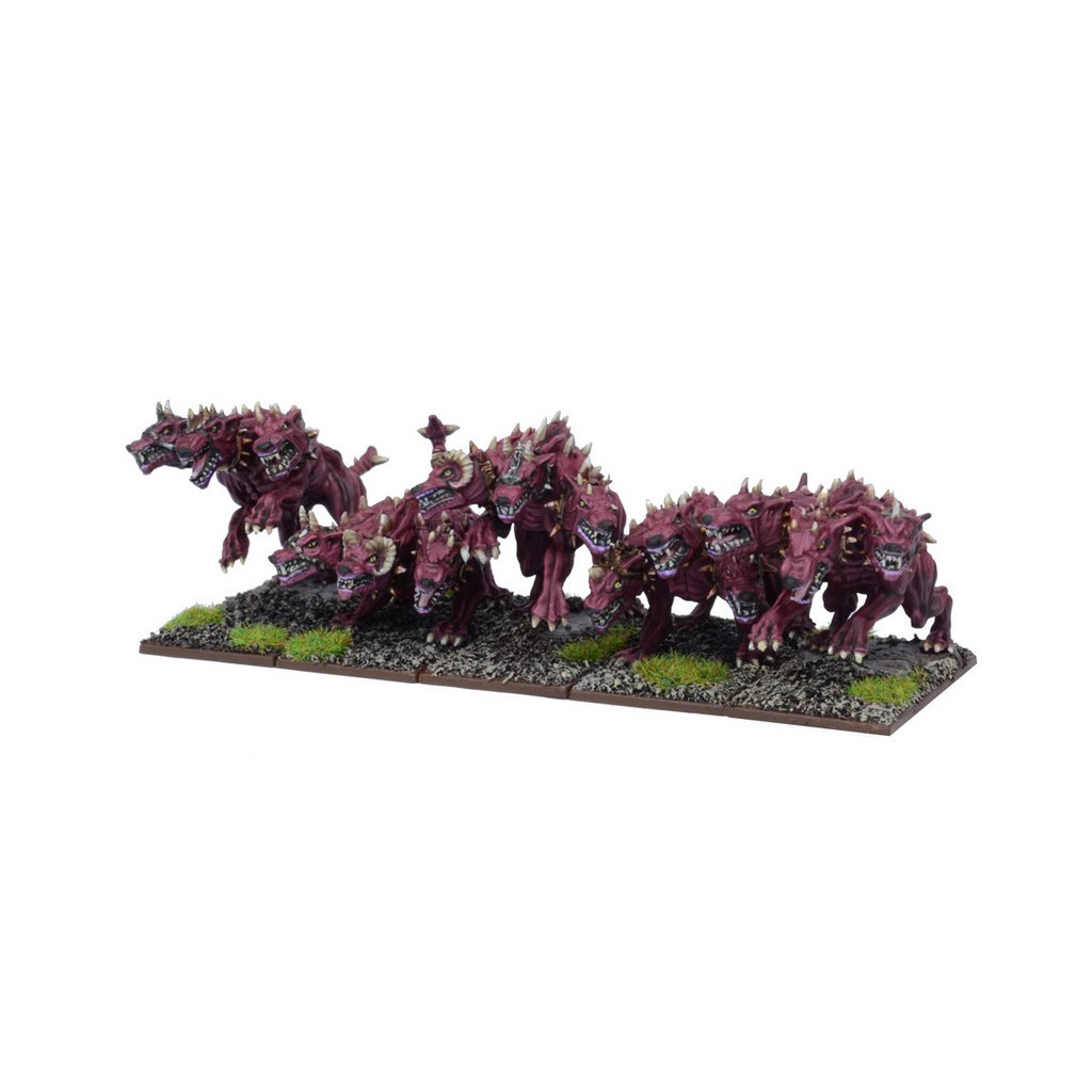 Kings of War - Forces des Abysses - Troupe de Chiens de l'Enfer