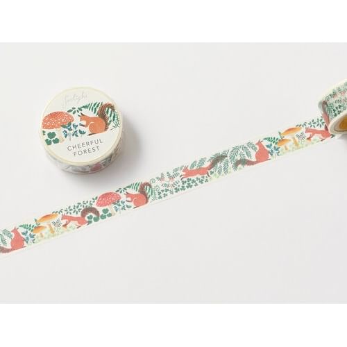 MDS - sotlight Masking Tape HEY DAY Cheeful Forest (Eekhoorn) (15mm)