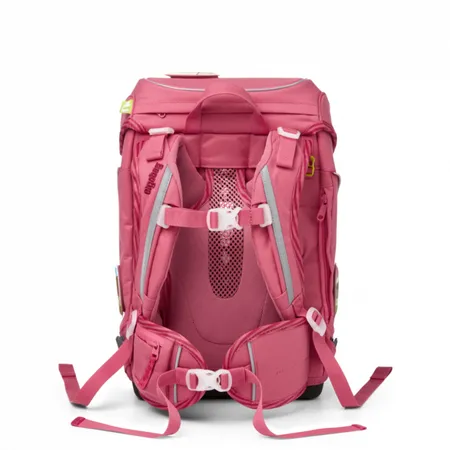 ergobag CUBO Schulrucksack-Set Lamas in Bärjamas, 5-teilig