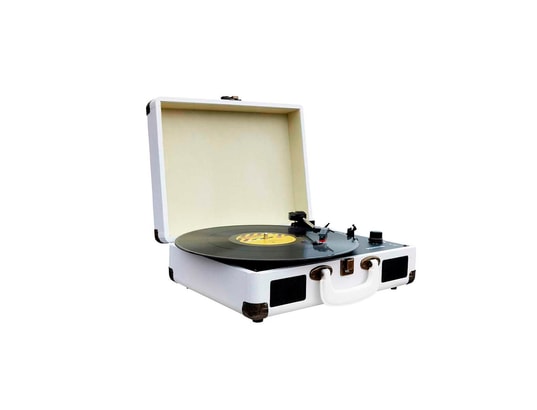 PRIXTON - Platine tourne disque Tourne-disque vinyle vc400 - bluetooth - blanc