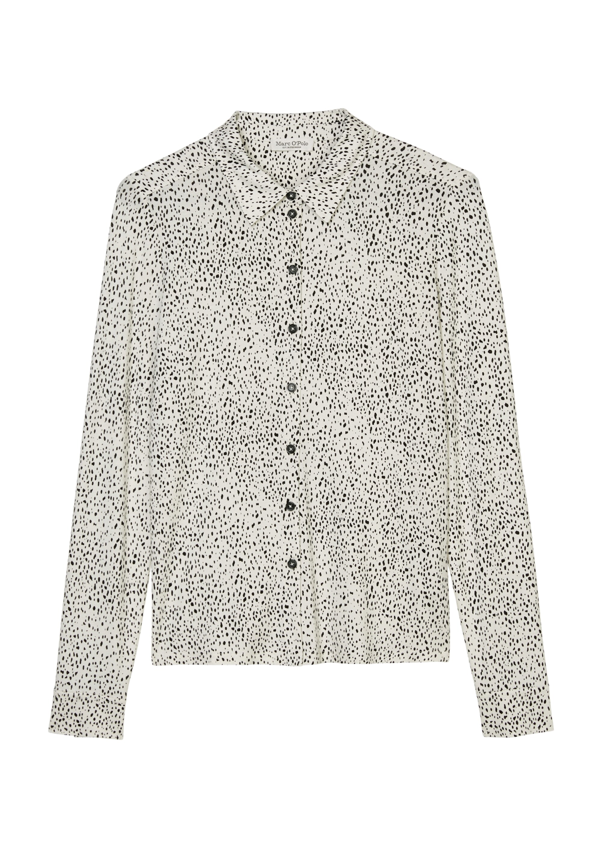 Jersey-Print-Bluse regularaus LENZING™ ECOVERO™
